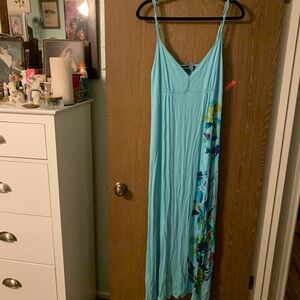 Mercer and Madison long blue maxi dress